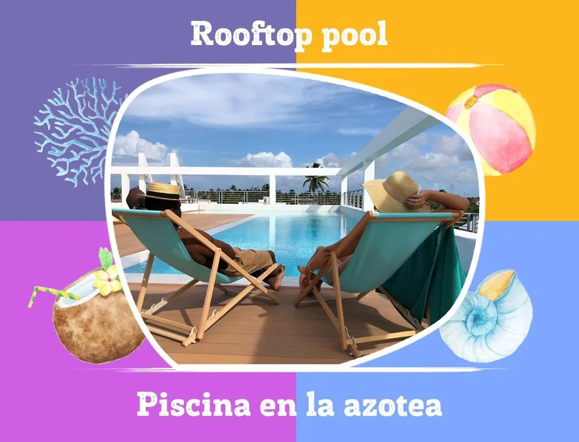 Ducassi Suites Rooms & Beach - Playa Bavaro - Wifi - Parking - Rooftop Pool & Spa Punta Cana Hotell